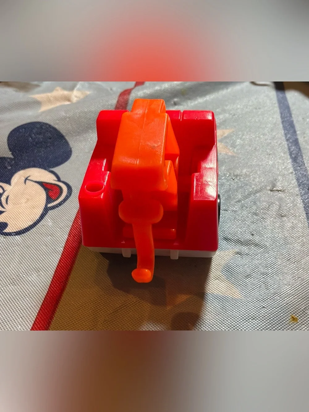 Vintage fisher price tow truck little people -preowned